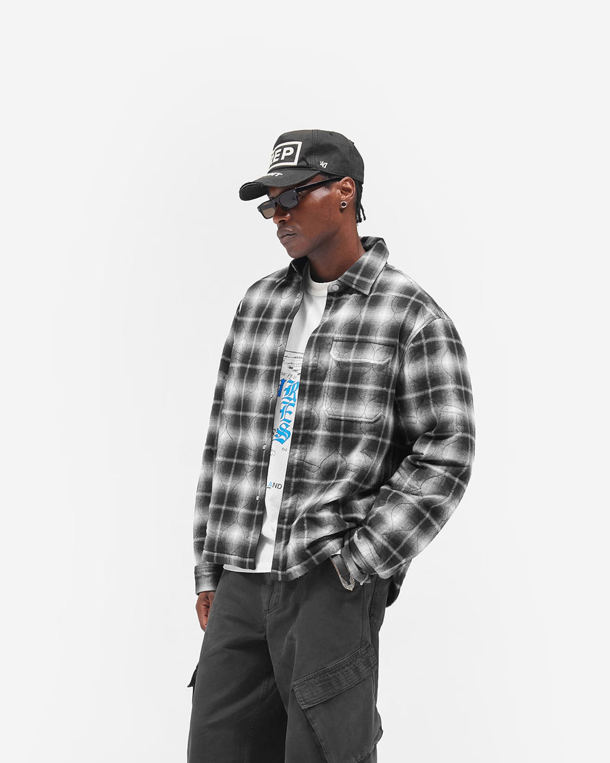 Logo Quilted Shirt