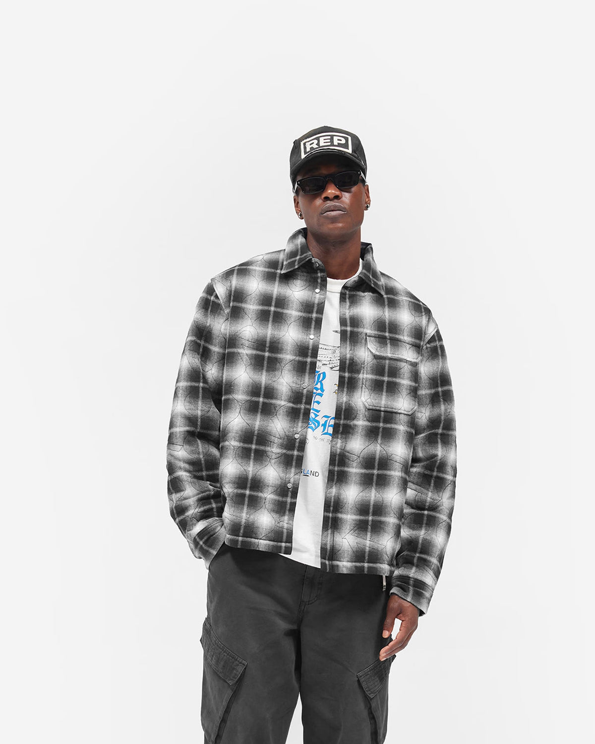 Logo Quilted Shirt