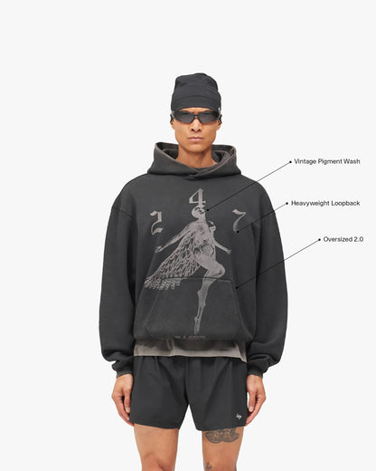 247 Fallen Angel Graphic Hoodie