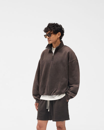 Heavyweight Henley Sweater