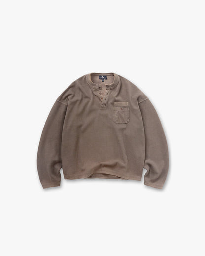 Heavyweight Henley Sweater