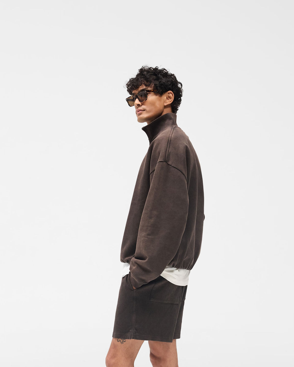 Heavyweight Henley Sweater
