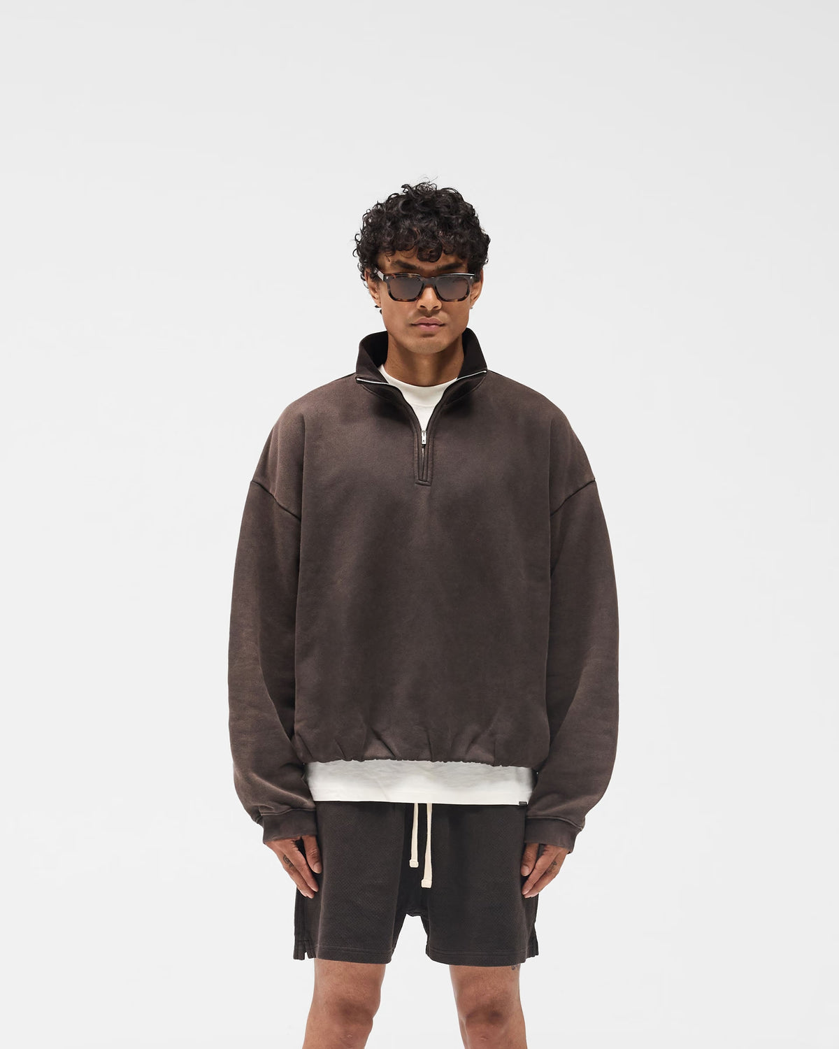 Heavyweight Henley Sweater