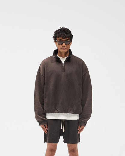 Heavyweight Henley Sweater